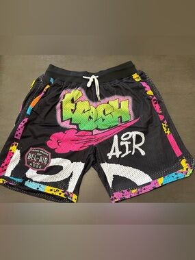 Headgear Classics Fresh Prince Athletic Shorts New